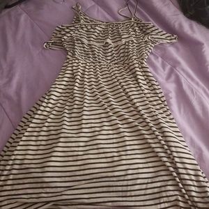No boundaries striped dress